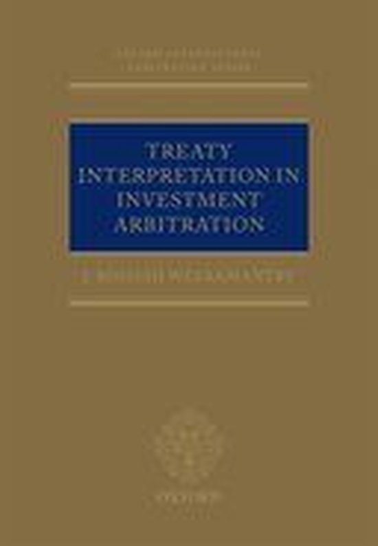 Oxford International Arbitration Series - Treaty Interpretat ... - cover