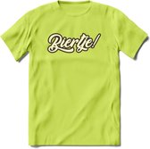 Biertje! T-Shirt | Bier Kleding | Feest | Drank | Grappig Verjaardag Cadeau | - Groen - S