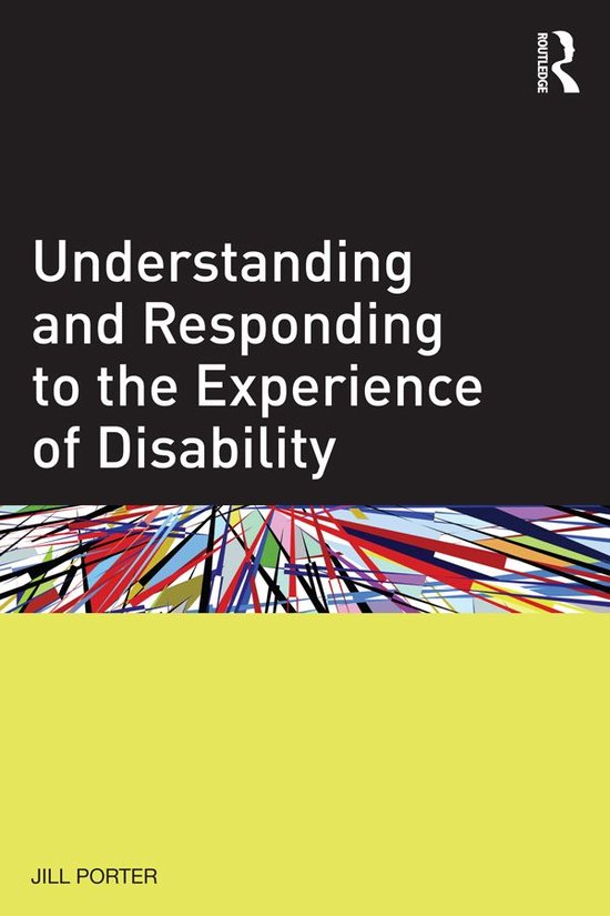 Understanding and Responding to the Experience of Disability - cover