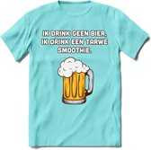 Tarwe Smoothie T-Shirt | Bier Kleding | Feest | Drank | Grappig Verjaardag Cadeau | - Licht Blauw - XL