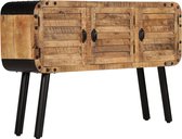 Decoways - Dressoir 120x30x76 cm massief mangohout