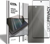 dipos I Blickschutzfolie klar kompatibel mit Honor 60 Sichtschutz-Folie Display-Schutzfolie Privacy-Filter (expres kleiner dan het glas omdat het gebogen is)