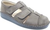 Finn Comfort ATHOS 01034-711224 Bruine sandalen met dichte hiel en hak