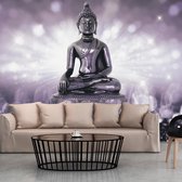 Zelfklevend fotobehang - Amethyst Buddha.