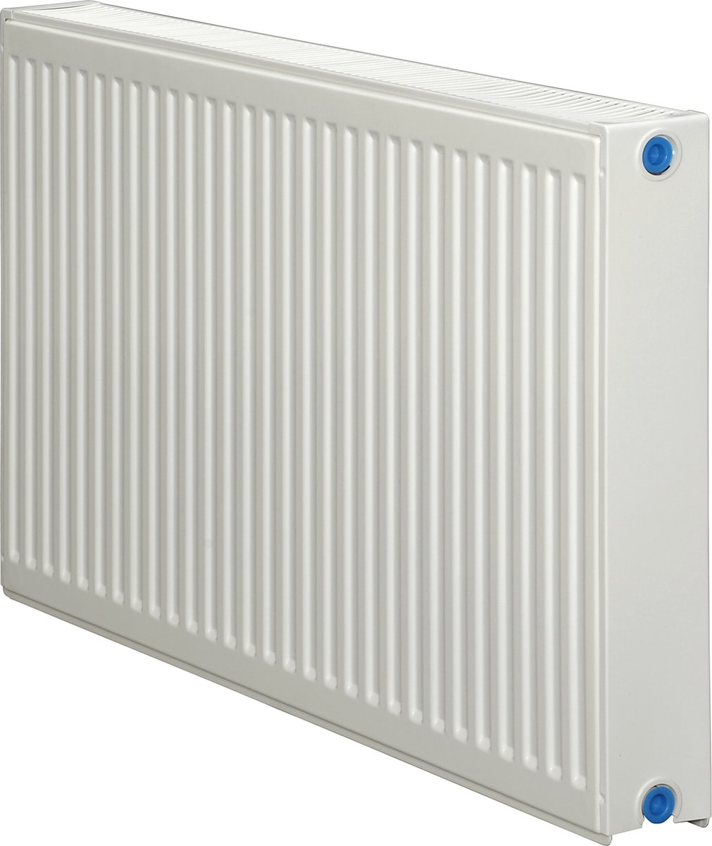 Stelrad Novello 8 ventielradiator type 22 met 8 aansluitingen 600x900mm 1559W wit (Stelrad)