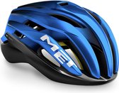 MET Trenta MIPS Racefiets Helm - Kleur: Zwart / Blauw Metallic, Maat: L