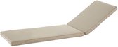 Madison Ligbed kussen 56x186 cm Lola taupe