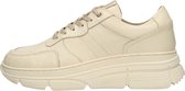 SUB55 Dames veterschoenen Veterschoenen Laag - beige - Maat 39