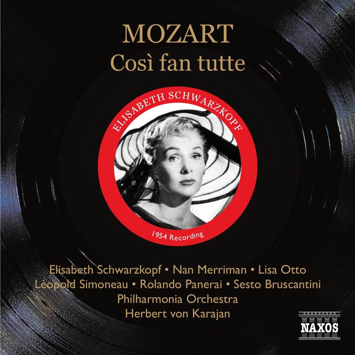 Elizabeth Schwarzkopf - Mozart: Cosi Fan Tutte (Rec. 1954) (3 CD)