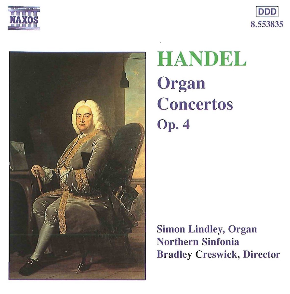 Northern Sinfonia - Händel: Organ Concertos Op. 4 (CD)