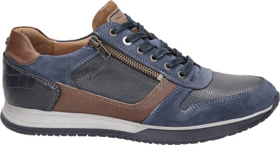 Australian Browning heren sneakers - Blauw - Maat 44 | bol.com