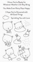 Sprinkling You with Love Clear Stamps (CS-558)