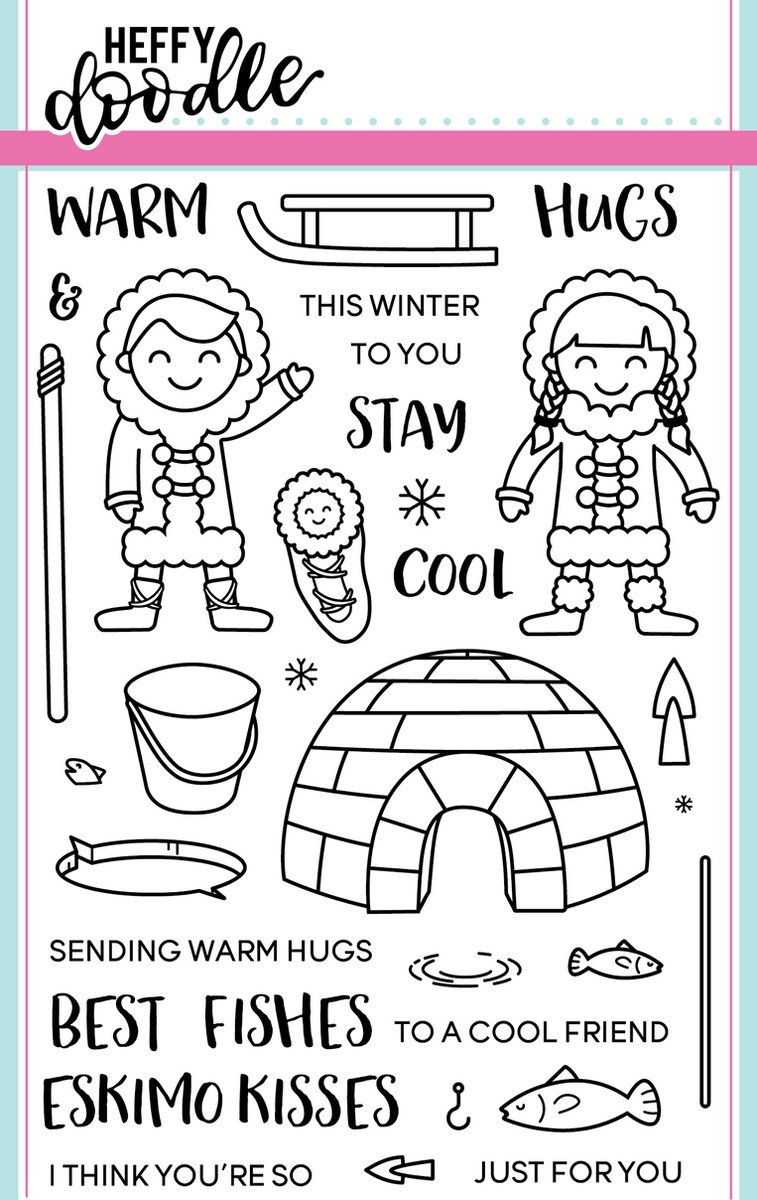 Warm Hugs Stamps (HFD0010)