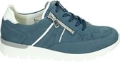 Waldlaufer 626001 K-Ramona - Volwassenen Dames veterschoenen - Kleur: Blauw - Maat: 40.5