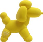 Duvo+ latex balloon poodle 14x6x12,5cm geel