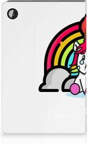 Hoesje Ontwerpen Geschikt voor Samsung Galaxy Tab A8 2021 Cover met Standaard Unicorn Nobody