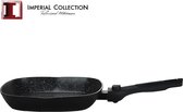 Imperial Collection grillpan inductie met afneembare handgreep en schenktuit - Ø 28 x 4,5 cm