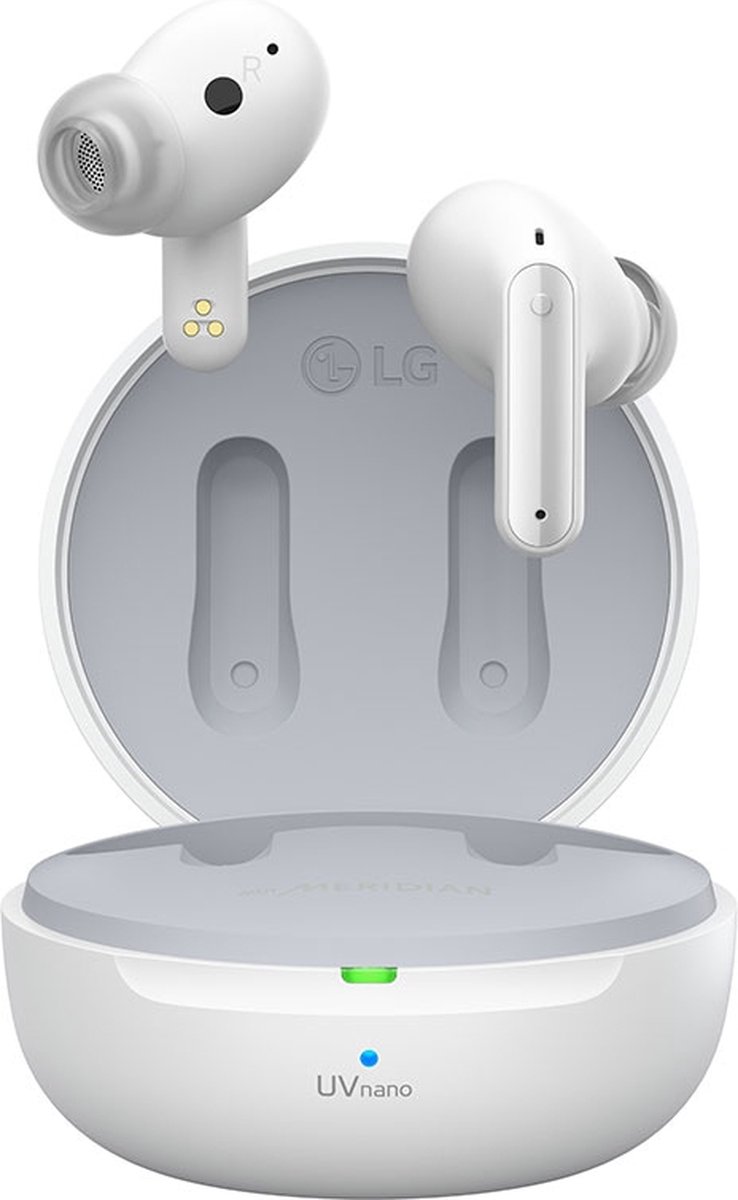 LG DFP8W Headset Draadloos In-ear Muziek Bluetooth Wit
