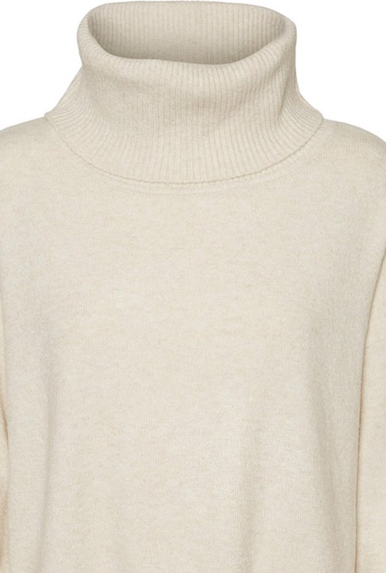 VMDOFFY LS O-NECK GA NOOS - Trui - Golden Spice/geel Gemêleerd Cardigan Femme Vero Moda