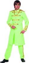 Beatles Kostuum | Groene Sgt. Pepper Van De Beatles | Man | Maat 60 | Carnaval kostuum | Verkleedkleding