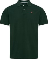 Hackett - Polo Donkergroen - XXL - Slim-fit