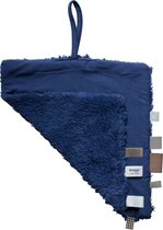 Snoozebaby Organisch Knuffeldoekje Blue Nights - 25x25 cm