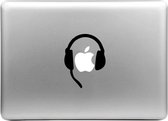 Mobigear Design Sticker Geschikt voor Apple MacBook Pro 15 (2008-2012) - Hoofdtelefoon