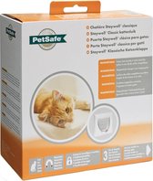 Petsafe 932 Magnetisch Kattenluik - Wit - 10.5 x 22.6 x 22.8 cm