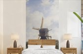 Behang - Fotobehang Schilderij - Molen - Oude meesters - Breedte 120 cm x hoogte 240 cm