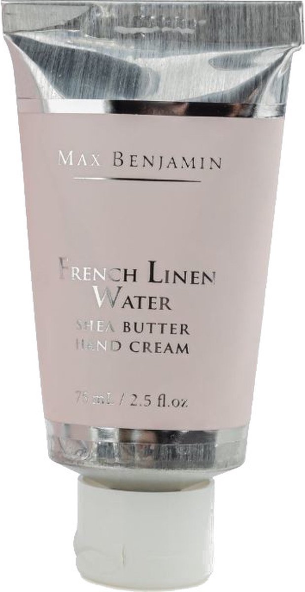 Max Benjamin Handcréme French Linen Water 75 Ml Bloemig Wit