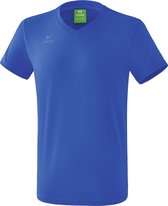 Erima Style T-Shirt New Royal Blauw Maat M