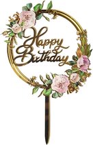 Happy Birthday Cake Topper Deluxe #1