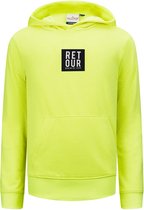 Retour jongens hoodie Sammy Soft Neon Yellow