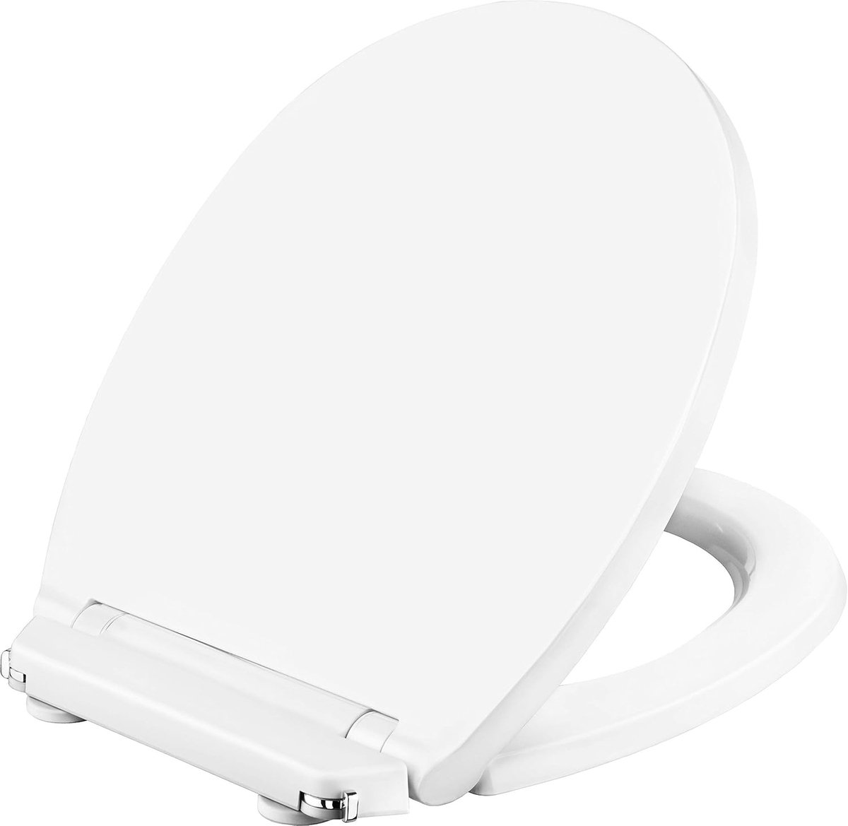 Toiletbril - WC-bril deksel - Badkamer Hygiëne - Softclose & Snel Reinigen - 44 x 36.4 cm - Wit