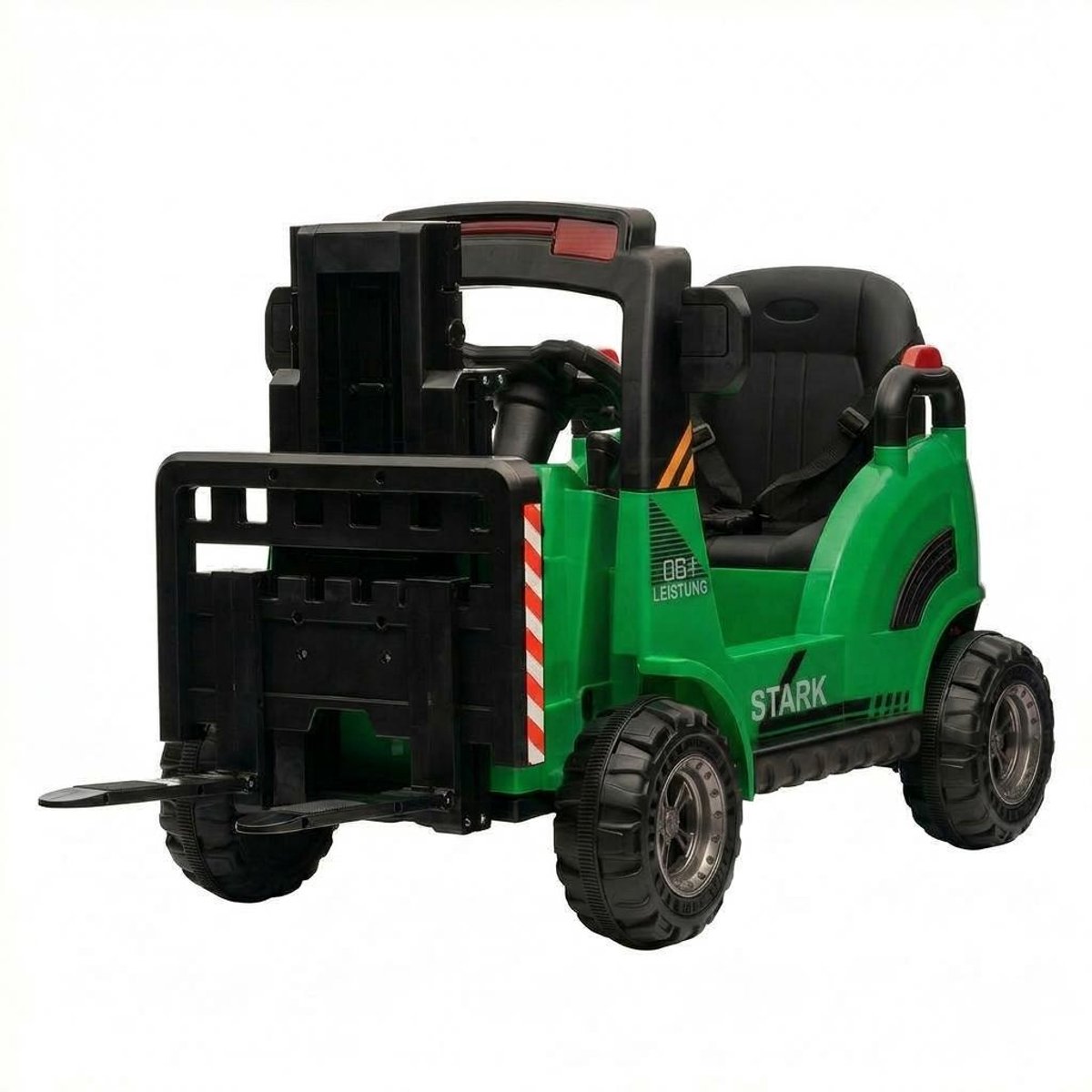 Triumpunpre - Elektrische Heftruck 12V - Hefvorken & Pallet - Afstandsbediening - Muziek & USB (Groen, Vanaf 3j)