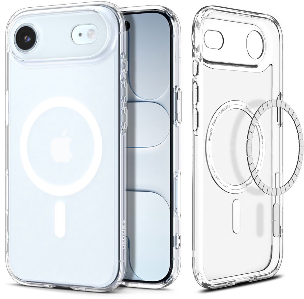 Spigen Ultra Hybride Magsafe-Hoesje Voor Iphone 17 Luchtbescherming Met Magnetische