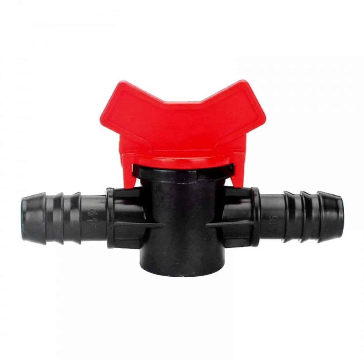 Dailygoods- Regelventiel voor Aquarium - Waterstroomregeling - Slangventiel voor 12/16 mm - Kunststof - Duurzaam - Eenvoudige installatie - Waterafsluiter
