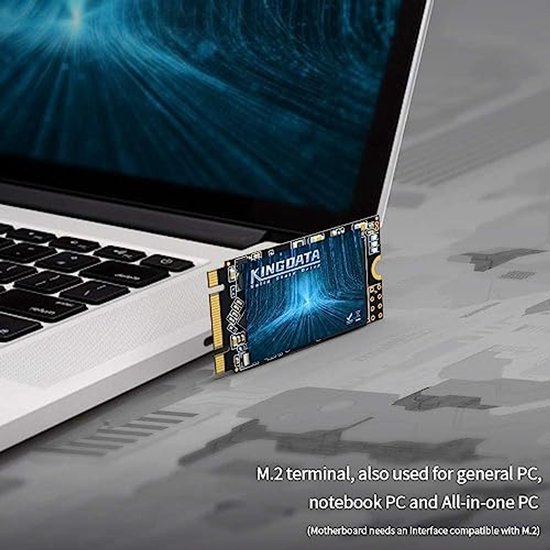 Interne SSD - Solid State Drive - Opslag Uitbreiden - Hoge Snelheid - 2TB - Zwart — afbeelding 4