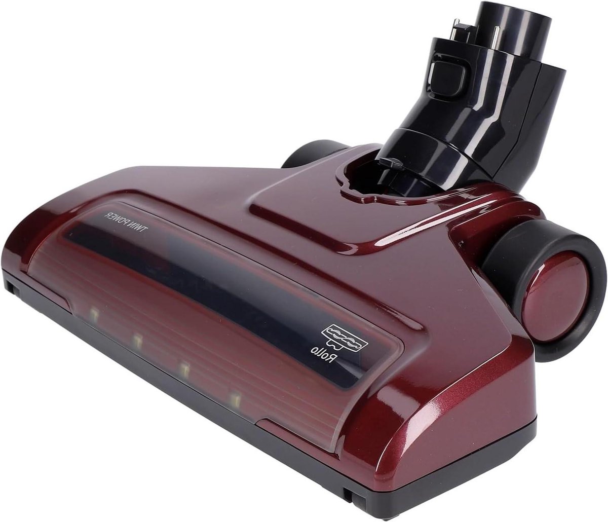 Vloerzuigmond - Stofzuigermondstuk - Vloeren Reinigen - Twinpower Technologie - 27 cm breed - rood