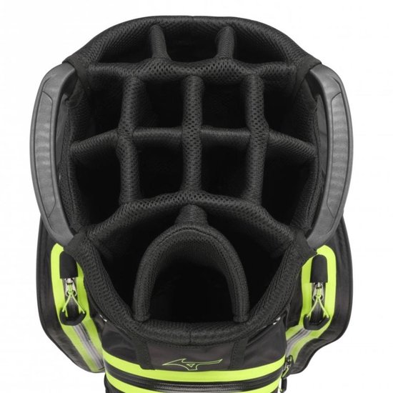 Mizuno BR DRI Waterproof Golftas - Standbag - Zwart van Merkloos — afbeelding 3