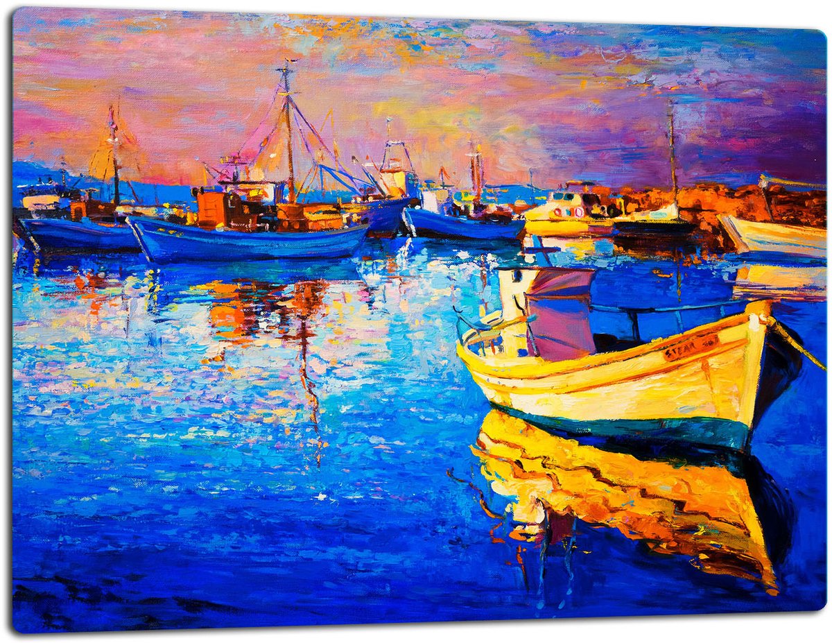 TMK ArtDeko - Snijplank - Glas - 52x40cm - Inductie Geschikt