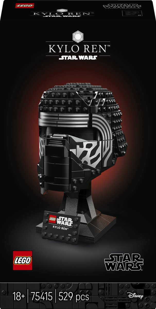LEGO® Star Wars™ Kylo Ren™ Helm, Set voor Volwassenen - 75415