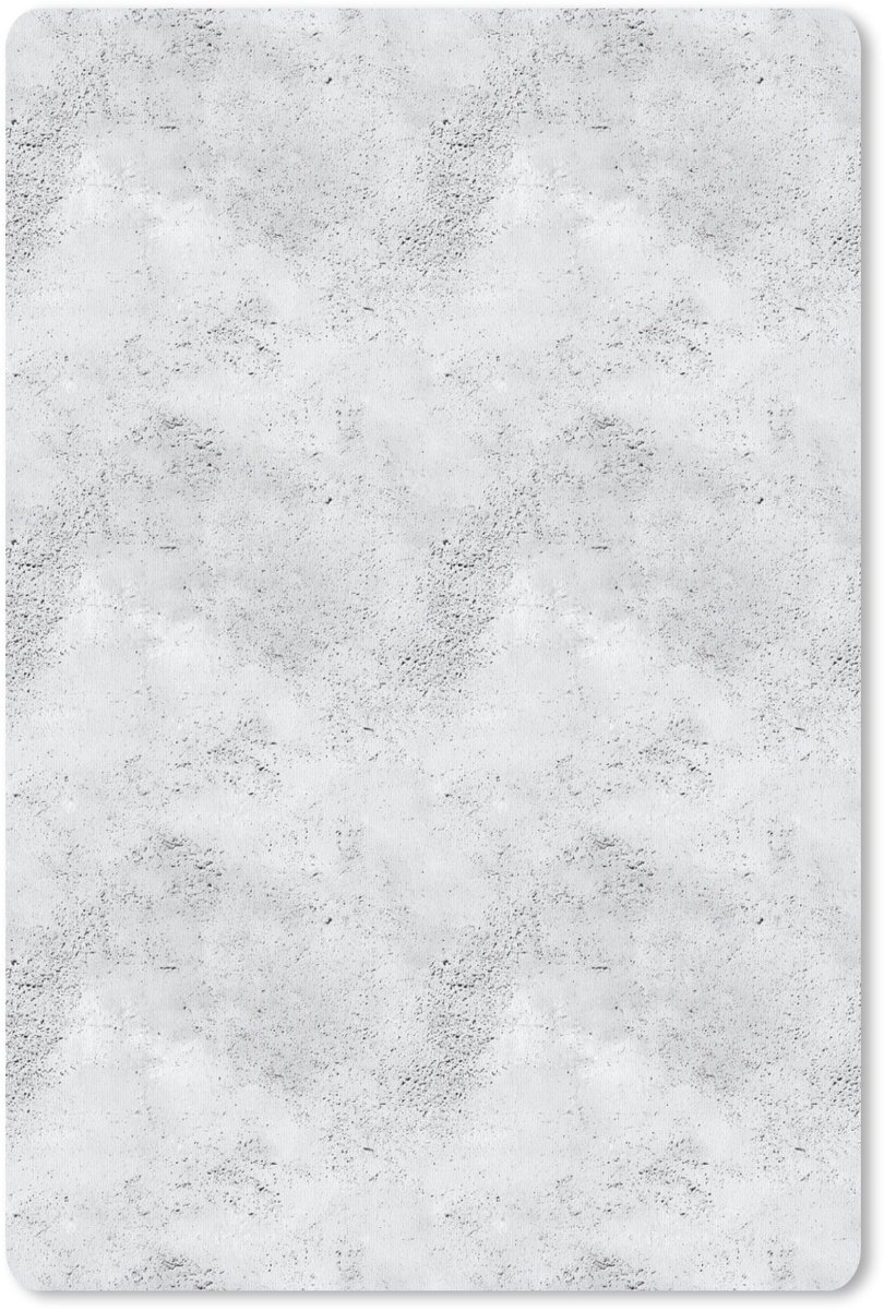 Muismat 13x20 cm - Mousepad Lichtgrijs - Ruw - Subtiel - Muismatten