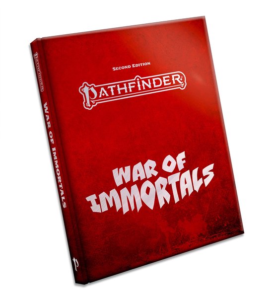Pathfinder Second Edition (PF2E)- Pathfinder War of Immortal ... - cover