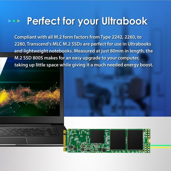 Interne SSD - Opslag Schijf - Snellere Computer - M.2 Vormfactor - 256 GB - Groen van Merkloos — afbeelding 4