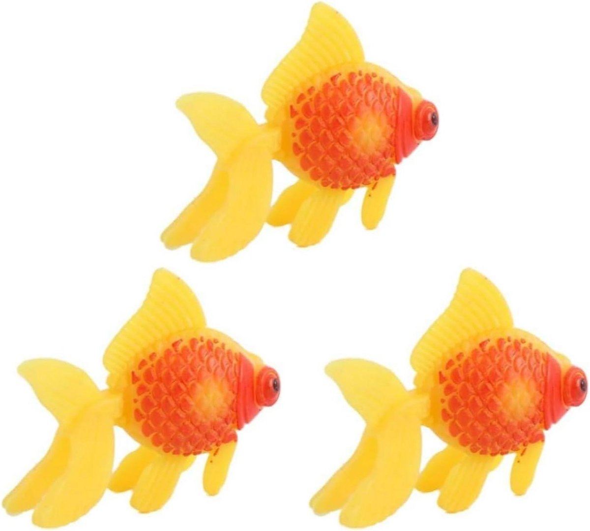 Kunstmatige Aquariumvissen - Nepvissen Plastic Vissen - Aquarium Decoratie - Bewegende Vissen - 15.6 x 8.1 x 1.3 cm