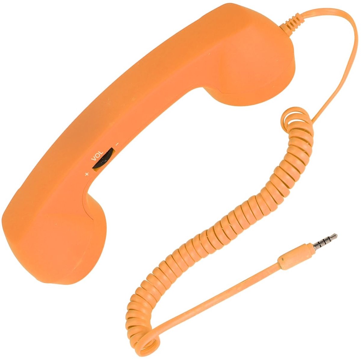 VT Goods - Draadloze Retro-telefoonhoorn - USB-handset - Stralingsbestendig - Zwart - Mobiele telefoon accessoire - Geschikt voor alle apparaten - R..