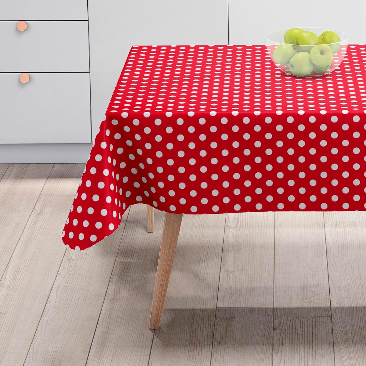 Tafelkleed - Tafelbeschermer - Tafel Dekken - Afneembaar - 100x140cm - Rood