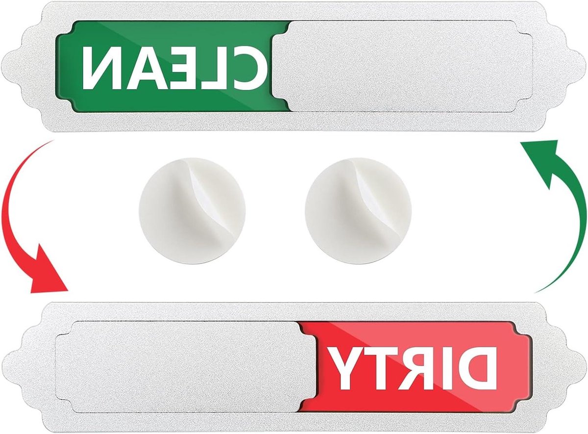 Vaatwasser Onderdelen - Vaatwasser Reparatie - Keuken Onderhoud - Metaal Materiaal - 25x25 mm - Groen-Rood