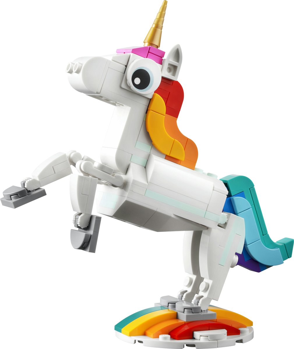 LEGO Creator 3in1 Magische Eenhoorn Speelgoed Set - 31140 — afbeelding 6